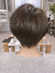 丸みシルエット大人ショート
