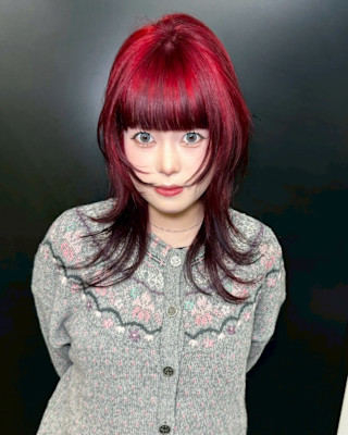 ケアブリーチカラー　ブリーチデザインカラー　ルーツカラー