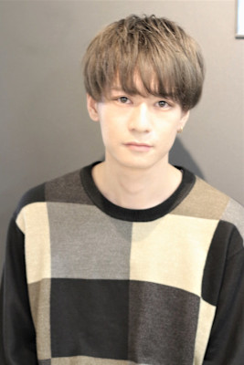 【メンズ】ナチュラルマッシュ×束感ショート