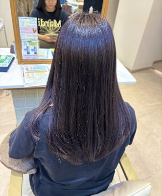 浦安 7トーン透明感ラベンダーアッシュ