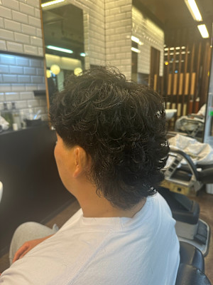 マレットヘアー&ニュアンスパーマ
