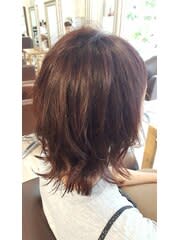 ふんわりレイヤー大人ミディー