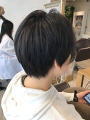 コンパクトなハンサムショート
