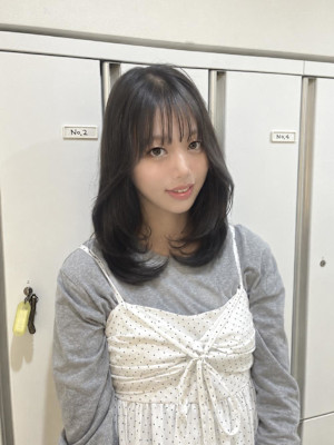 【伊勢原】似合わせレイヤーカット×ブリーチなしダブルカラー
