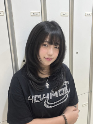 【伊勢原】似合わせレイヤーカット×ブリーチなしダブルカラー