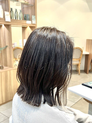 簡単なアイロンで出来るくびれボブ/20代