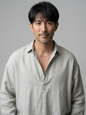 池袋 大人メンズ ツーブロック ナチュラルスタイル 