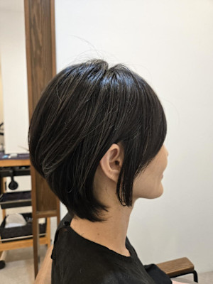 ☆大人丸みショートボブで大人可愛い☆