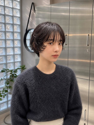ニュアンスパーマショート