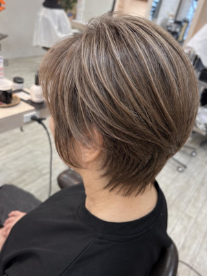 20代30代40代ミントアッシュハイライトカラーくすみカラー