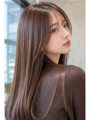 池袋 酸性ストレート ダメージ毛 柔らかストレート 艶髪