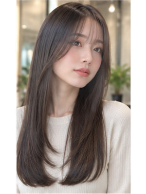 池袋 縮毛矯正 ナチュラルストレート うねり 広がり