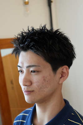 ナチュラルスパイキーショート