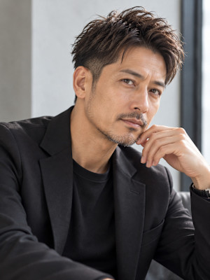 40代メンズ｜色気のある大人ツーブロックショート