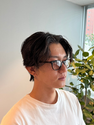 仕事でも馴染む◎ナチュラルセンターパート
