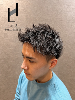 Le' A ～ROYAL BARBER～×ショート