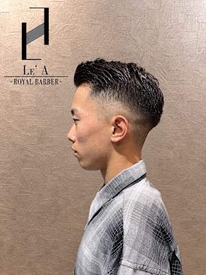 Le' A ～ROYAL BARBER～×ショート