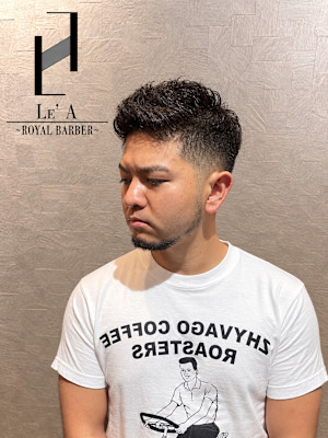 Le' A ～ROYAL BARBER～×ショート