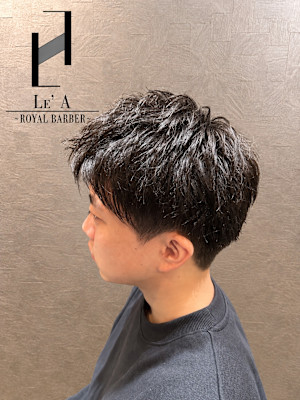 Le' A ～ROYAL BARBER～×ショート