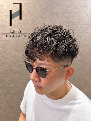 Le' A ～ROYAL BARBER～×ショート