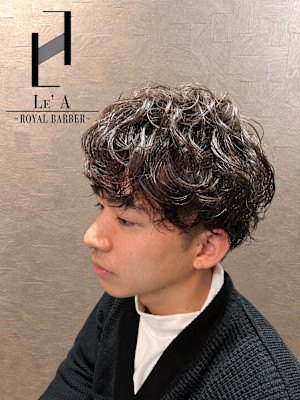Le' A ～ROYAL BARBER～×ショート