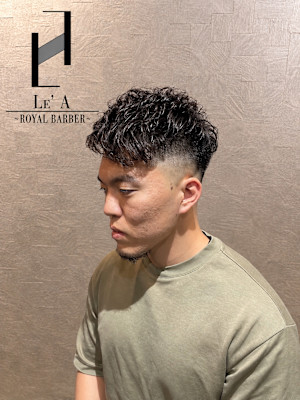 Le' A ～ROYAL BARBER～×ショート