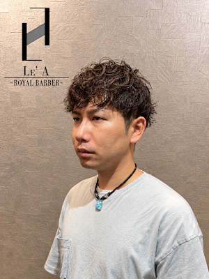 Le' A ～ROYAL BARBER～×ショート