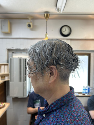 大人のパーマ