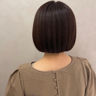 【&ONE 自由が丘】艶感たっぷりラベンダーブラウンカラー