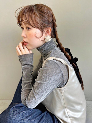 名古屋栄美容室　デート大切な一日に♪ヘアアレンジ・ヘアセット