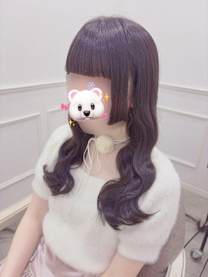 ぱっつん前髪×姫カット＊まゆ