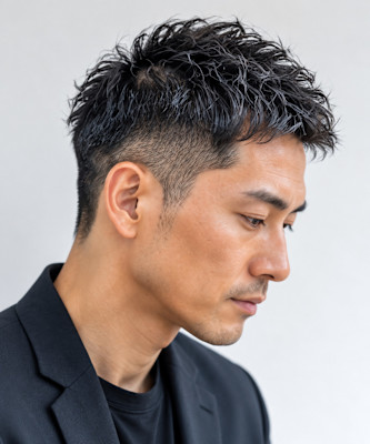 爽やかな刈り上げメンズショート