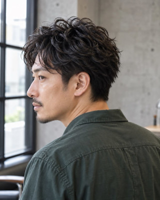 大人の柔らかウェーブスタイル