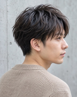 柔らかな大人のナチュラルマッシュ