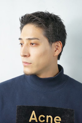 ビジネス×清潔感ナチュラルショートアップバングショート