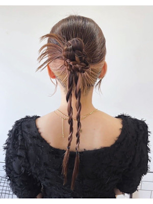 名古屋栄美容室 ヘアアレンジ/ハイトーンヘアセット