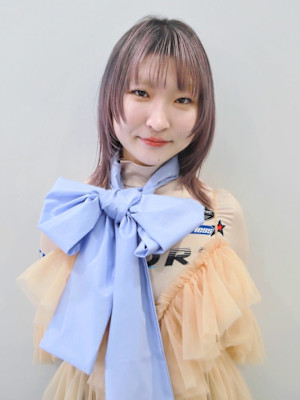 名古屋栄美容室 シャドウルーツカラー×顔周りレイヤーカット