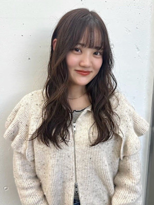 名古屋栄美容室 透明感カラー/ブラウンベージュ