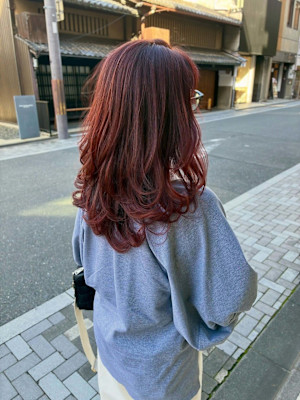 30代40代50代白髪ぼかしレイヤーカット