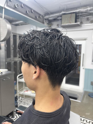 緩めニュアンスパーマ