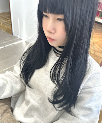 無造作ロングレイヤー