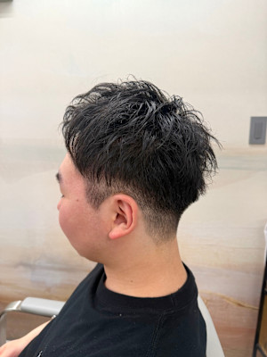 仙台アップバングショート