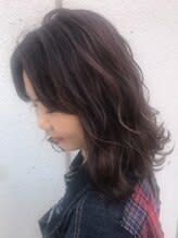 大人ボルドーカラー