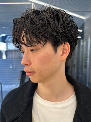 【東京/銀座】シャドウパーマ/ニュアンスパーマ/毛流れパーマ