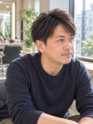 池袋 40代 メンズ｜オンオフ決まる大人ビジネスショート