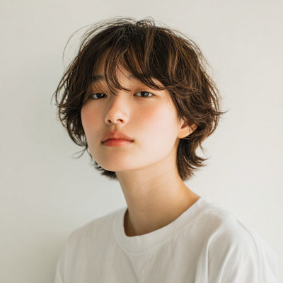 ニュアンスショートウルフ
