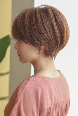 くびれショート＆マッシュバング×奥村