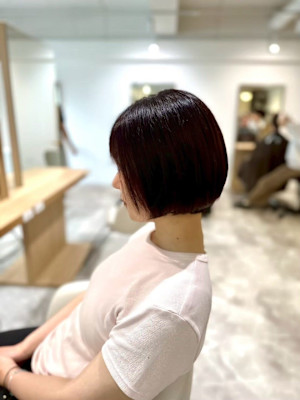 大人可愛い20代30代40代◎秋色カラー赤みブラウン