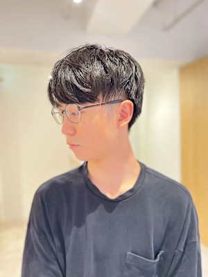 20代30代40代◎ふわっとツヤ感あるマッシュ