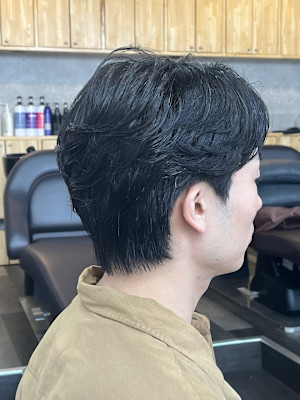 20代30代40代◎似合わせカット毛流れフェザーパーマ